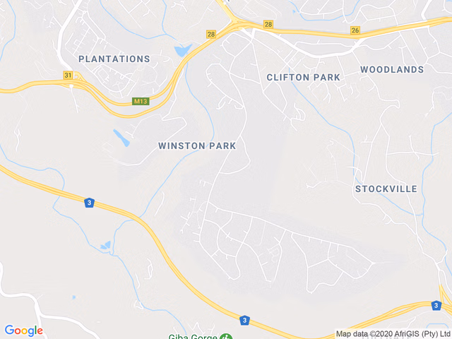 Google map for 4 Bedroom Villa For Sale in Winston Park