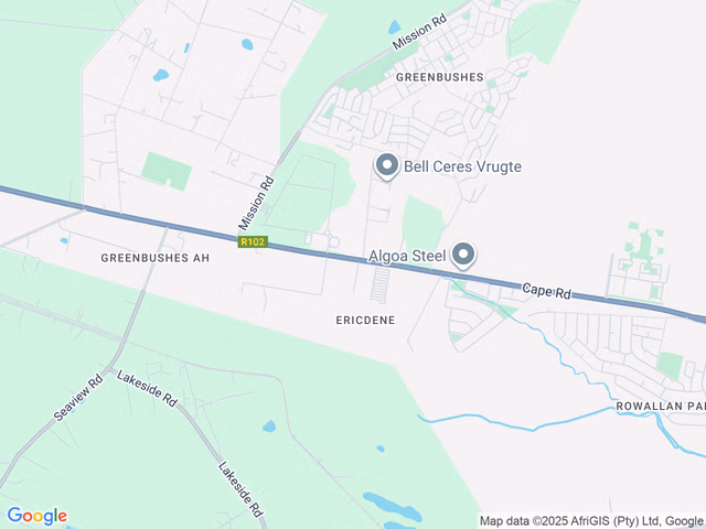 Google map for 3,200m² Vacant Land For Sale in Klerksoord