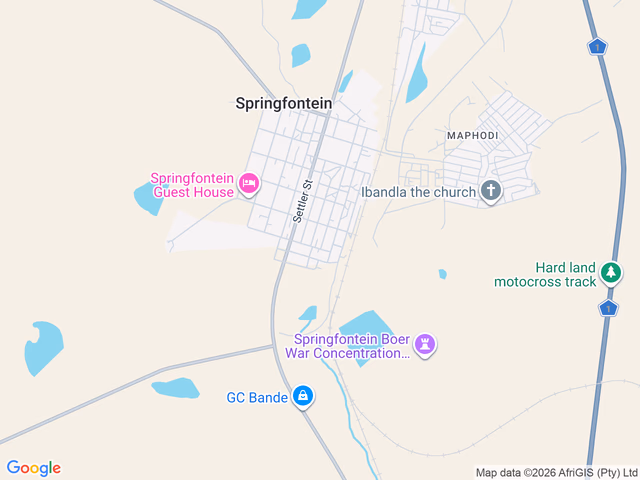 Google map for 1 Bedroom Apartment For Sale in Alphen Park