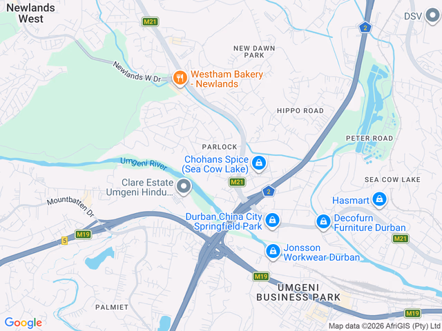 Google map for 3 Bedroom House For Sale in Parlock