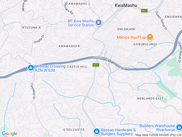 Google map for 10,000m² Building For Sale in Newlands West