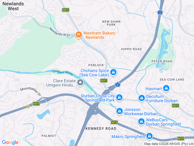 Google map for 1 Bedroom House For Sale in Parlock
