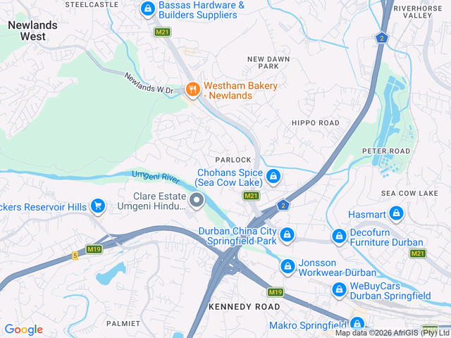 Google map for 2 Bedroom Apartment To Let in Parlock