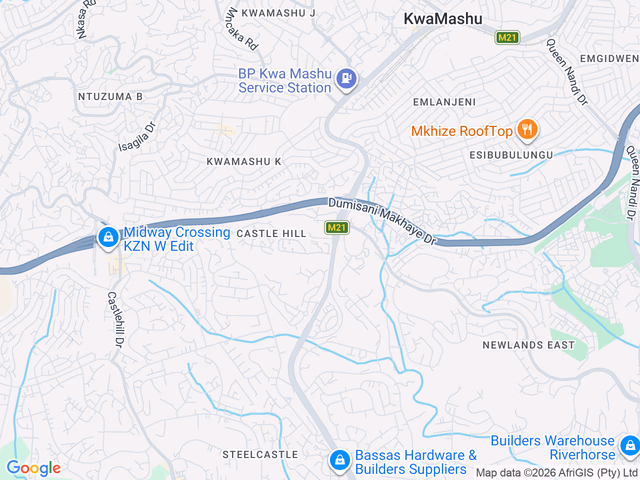 Google map for 10,000m² Building For Sale in Newlands West