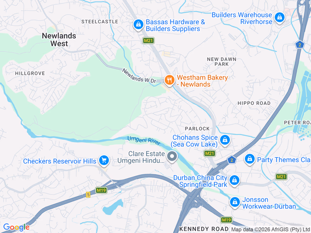 Google map for 663m² Guesthouse For Sale in Parlock