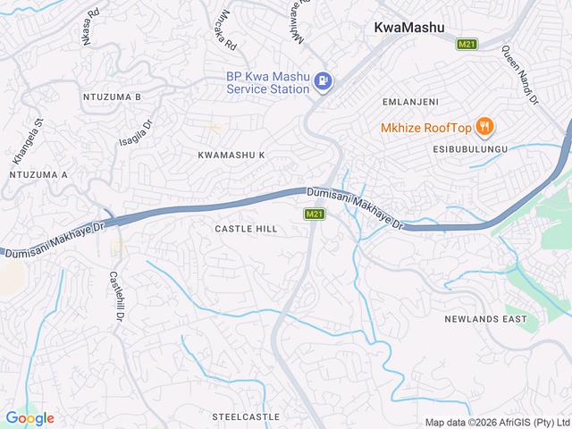 Google map for 836m² Guesthouse For Sale in Newlands West