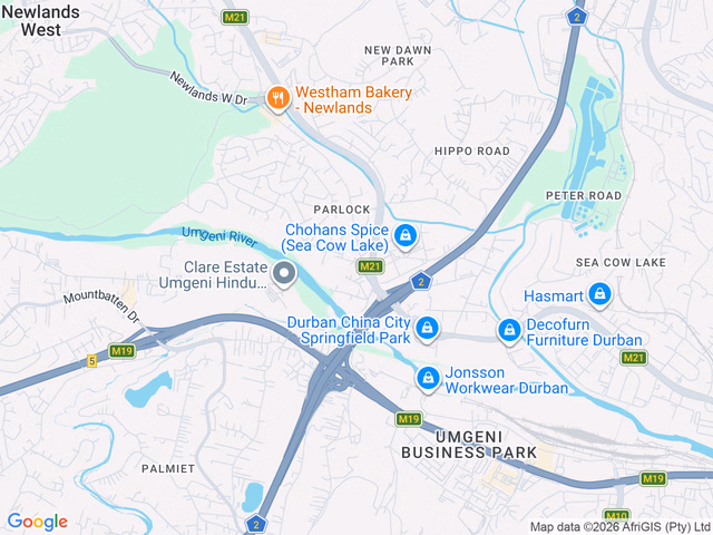 Google map for 663m² Office For Sale in Parlock
