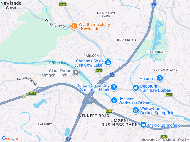 Google map for 1 Bedroom House For Sale in Parlock