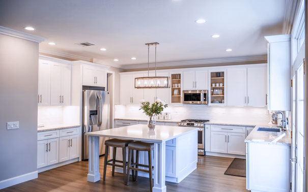 Modern White Kitchen